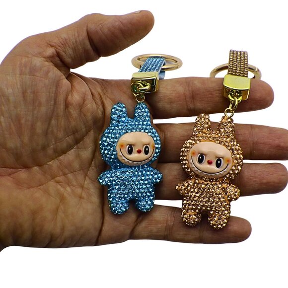 Monster Keychain Bag Clip Handmade - Picture 6 of 7